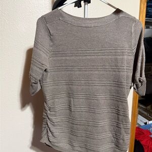 Apt. 9 Taupe Textured Knit Top